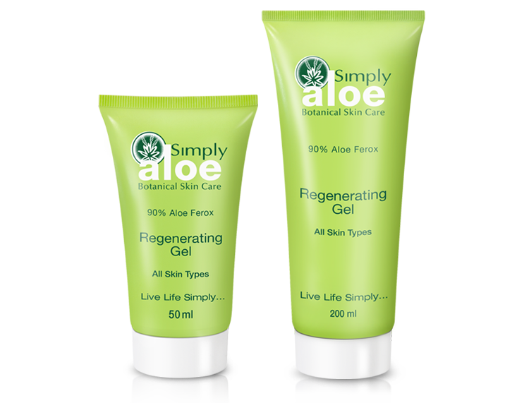 Simply Aloe - Regenerating Gel | 50 ml & 200 ml
