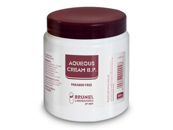 Aqueous Cream B.P. – 500 g – Brunel Laboratoria